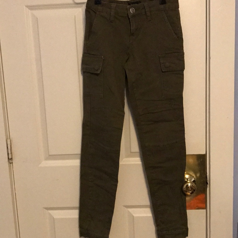 Green jeans